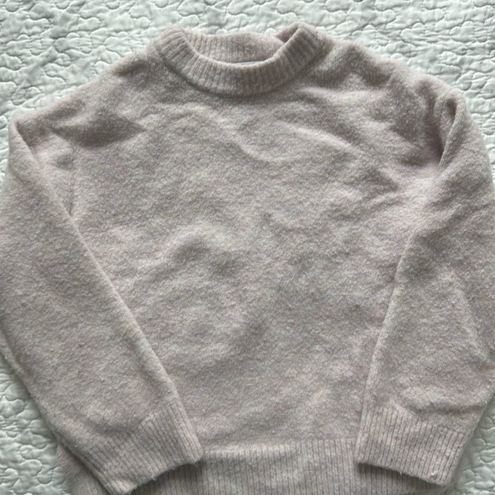 Zara girls chunky sweater.
